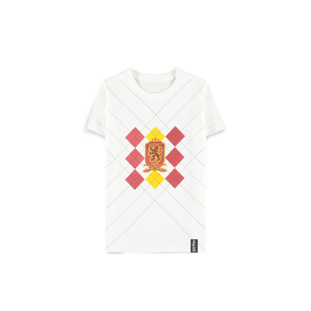 Harry Potter - Gryffindor Kids Tshirt - White